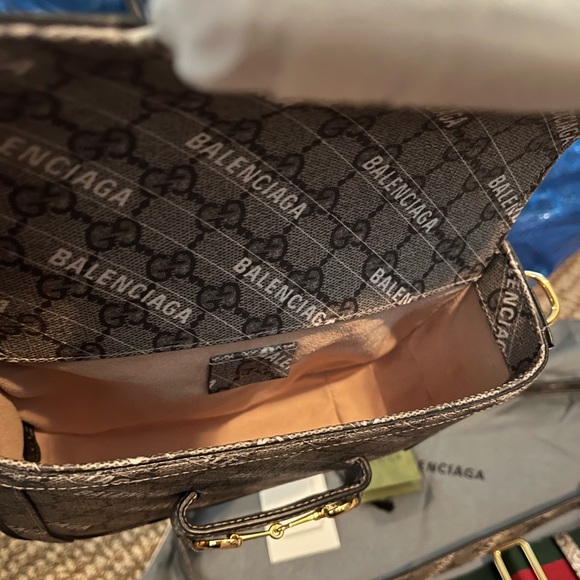 Last Call - GUCCI x BALENCIAGA The Hacker Project mini Gucci Horsebit 1955 - Picture 9 of 12